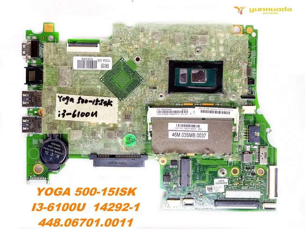 

Original for Lenovo yoga 500-15isk laptop motherboard YOGA 500-15ISK I3-6100U 14292-1 448.06701.0011 tested good free shipping