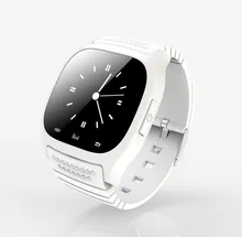 Wasserdichte Smartwatch M26 Bluetooth Smart Uhr Mit LED Alitmeter Musik-player Schrittzähler Für Android Smartphone T30 PK GT08 U8