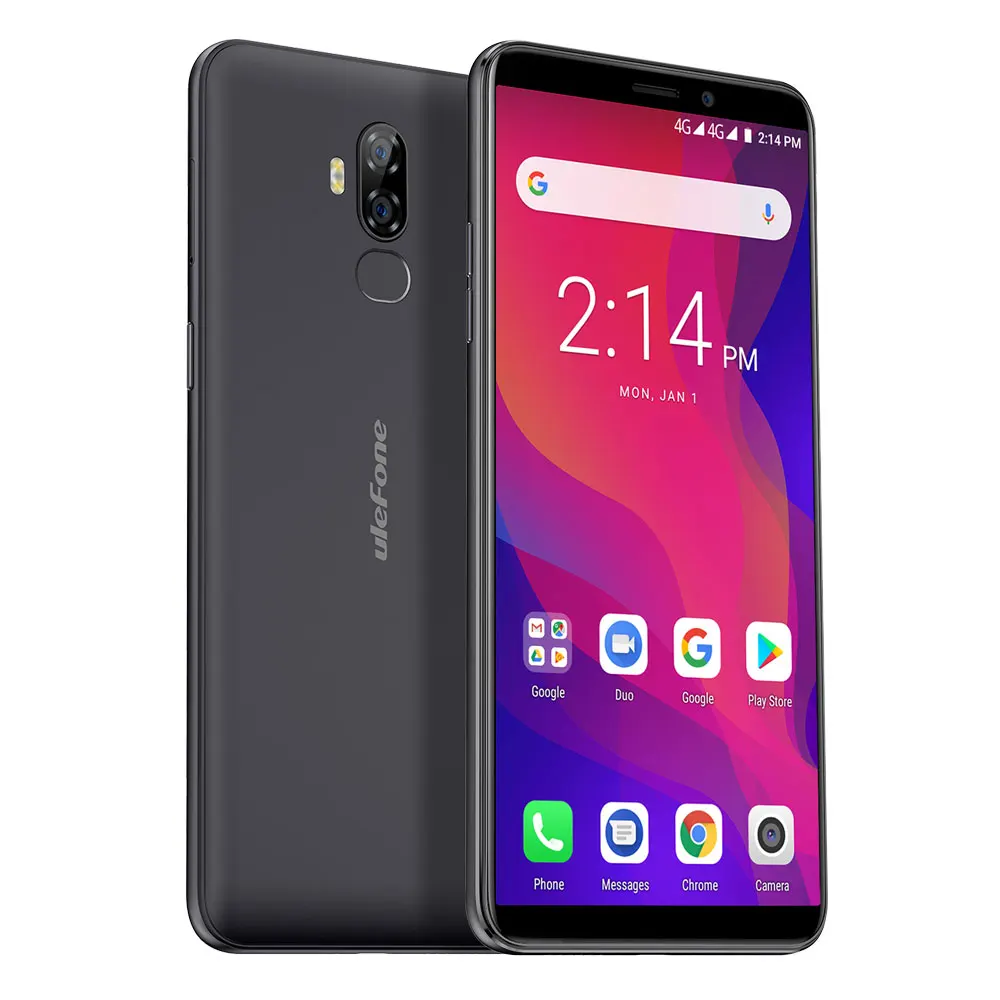 Ulefone power 3L 6," 18:9 HD смартфон 6350 мАч MT6739 Ouad Core 2 Гб 16 Гб Face ID Android 8,1 NFC 4G 13 МП мобильный телефон