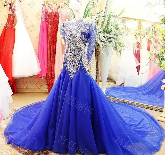 Ball Gown Bride Dress Crystal Dresses 2025