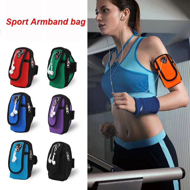 

Sport Running Bag Arm Band Wrist Hand Mobile Phone Case For xiaomi mix 3 mix 2s Huawei Honor 9 P10 p20 /Lite Waterproof Pouch