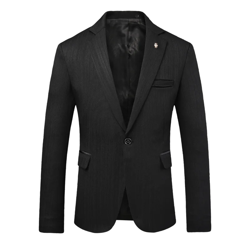 Pure Color Men Suit Jacket Large Size 5XL Business Banquet Men Dress Jackets Classic Slim Fit Men Blazer Coat High Quality
