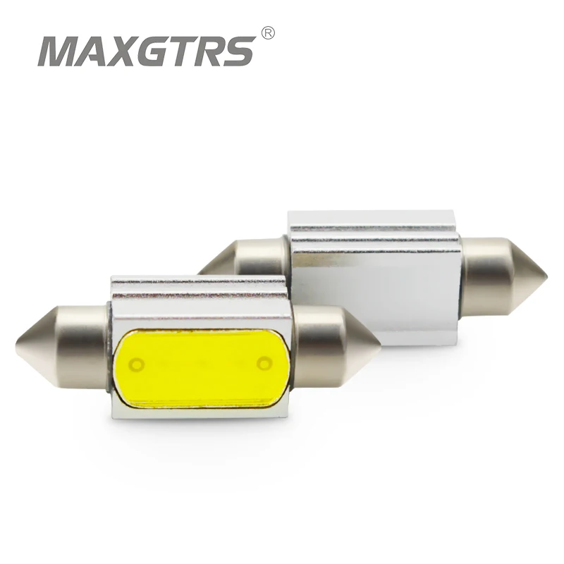 

2x C5W C10W LED Canbus Bulbs 31mm 36mm 39mm 41mm Festoon Light with Auto Dome Lamp License Plate Car Interior Bulb 12v White
