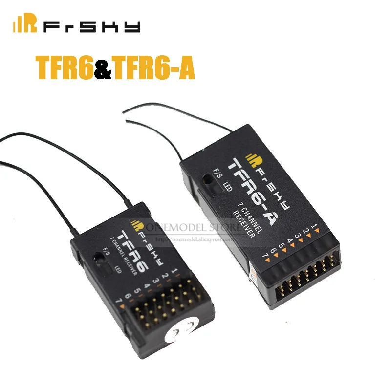 

Original FrSky TFR6/ TFR6-A FCC 2.4GHz 7CHANNEL Receiver For RC Quadcopter Multicopter Part Compatible with FUTABA FASST 14SG