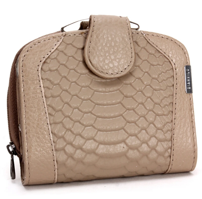 

100% genuine leather wallet dollar price luxury purses women wallets designer serpentine card holder famous brand clutch V073