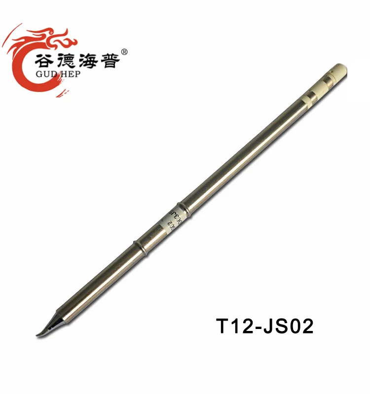 Gudhep T12 series Soldering Iron Tips for fx951 T12 Soldering Rework Station Solder Tips T12-J02 JL02 JS02