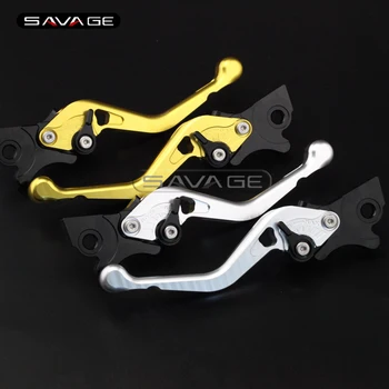 

For Vespa 300/250/200 Granturismo/GTS300/GTS250 Gold/Silver Motorcycle Billet Aluminum Adjustable Short Left Right Brake Levers