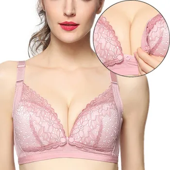 

Pregnant women nursing bra Cotton Maternity bra Breastfeeding Underwear Wire Free Anti Sagging feeding bra Clothes