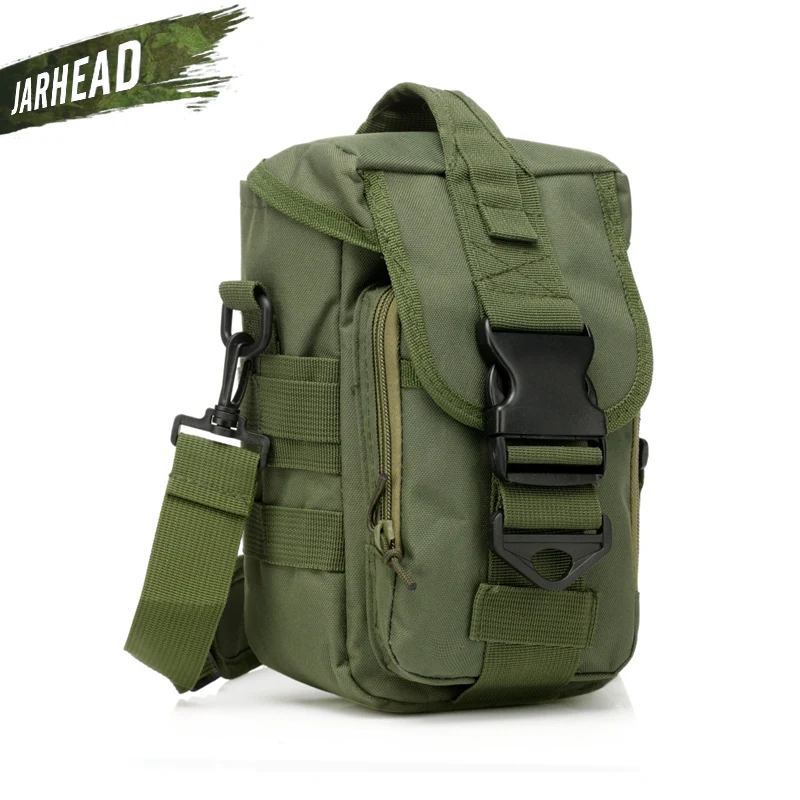  Tactical Military Small Utility Pouch Pack Army Molle Sport Crossbody Shoulder MOLLE Outdoor Cyclin