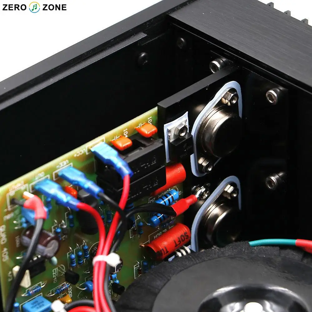 New Finished Classic QUAD405 Clone Power amplifier ON MJ15024 100W+100W HIFI AMP