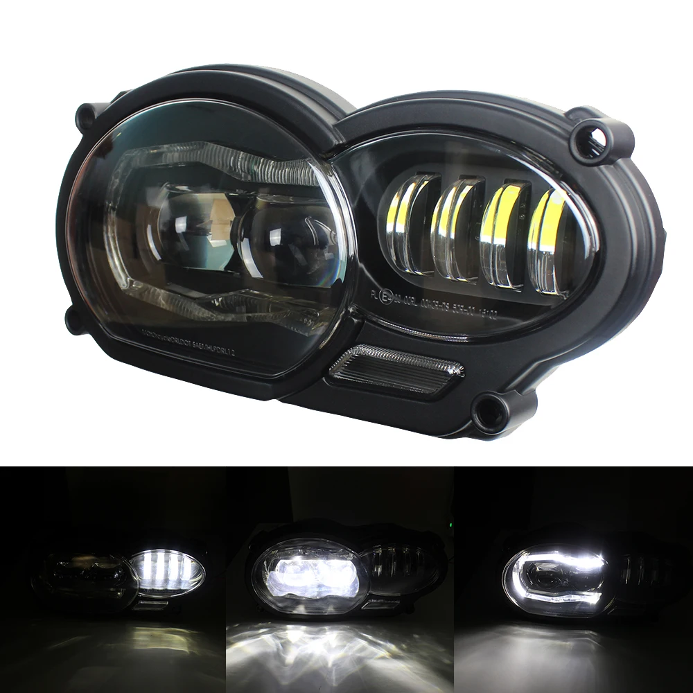 2018 новый продукт для BMW R1200GS 2004 2005 2006 2007 2008 2009 2010 2012 светодиодная фара и защитный