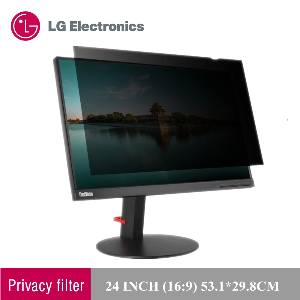 Дешево 24 дюймов, Оригинал LG конфиденциальности Экран фильтр Антибликовая Защитная пленка для 169 Широкоэкранный компьютер 531 мм * 298 мм