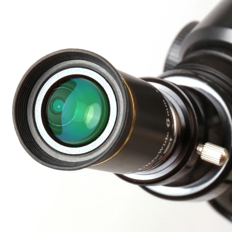 Celestron 66 градусов ультра широкий 6 мм окуляр телескопа части uw6 широкоугольный