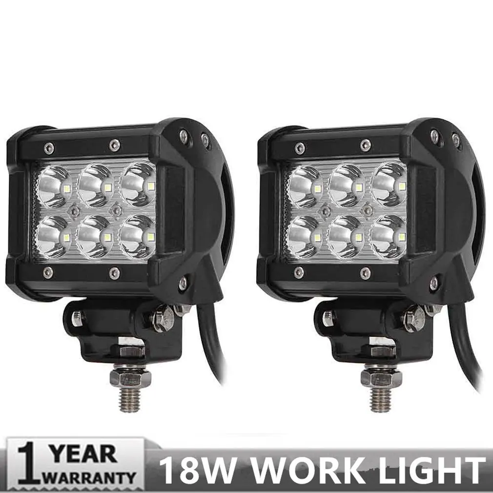 

Double Row 18W Alluminium Alloy Car Working Light LED Stick Light Bar for Driving Offroad Boat Car Tractor Truck