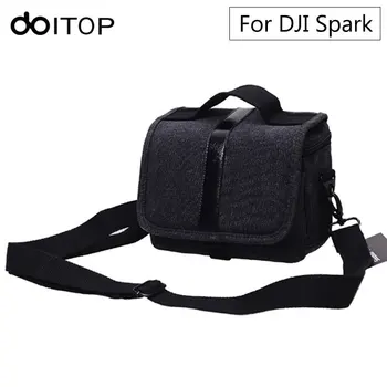 

DOITOP For DJI Spark Storage Box Shoulder Bag Portable Waterproof Handbag Canvas Carry Bag for Spark Drone & Accessories A3