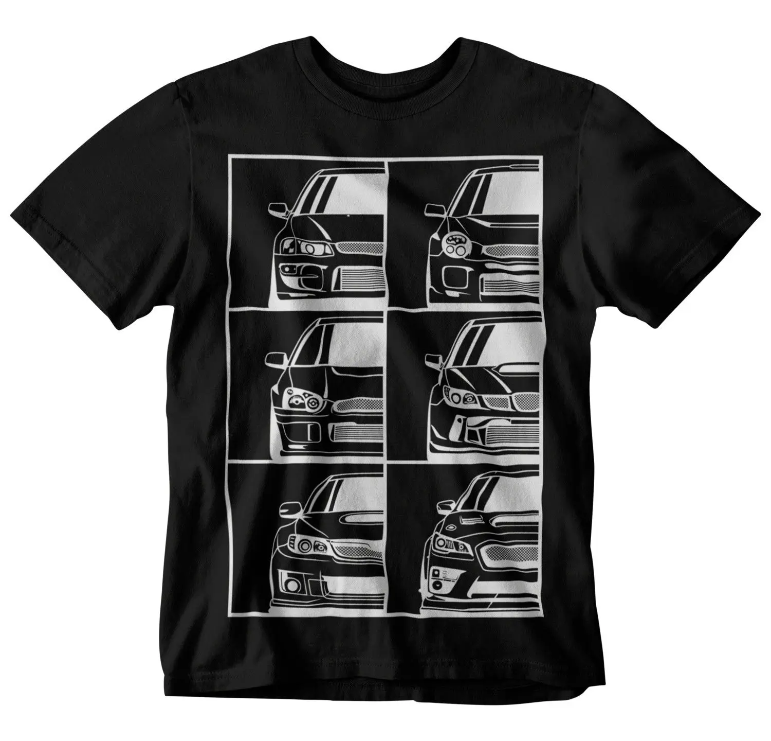 

100% Cotton Brand New Subie Generation T-Shirt Black S-3Xl Jdm Awd Summer Tee Shirt
