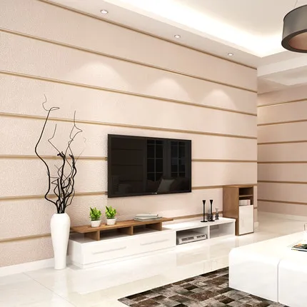 3D Non-woven Wallpaper Modern Minimalist Striped Waterproof Washable Bedroom Living Room TV Background Wall Paper 3D Non-woven Wallpaper Modern Minimalist Striped Waterproof Washable Bedroom Living Room TV Background Wall Paper