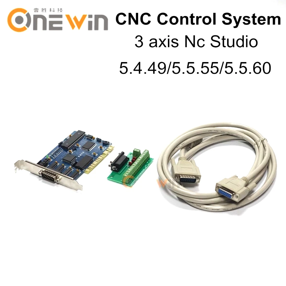 3 оси PCI motion NC Studio управление карты для гравировальный станок с ЧПУ 5.4.49/5.5.55