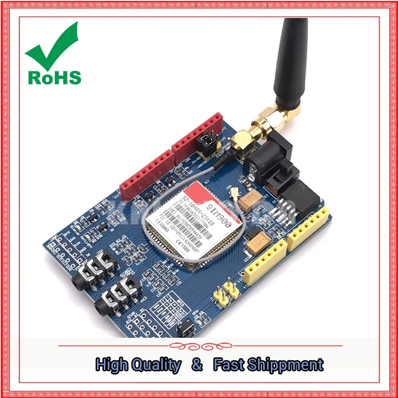 

SIM900 module 4 frequency development board GSM GPRS SMS wireless data super TC35i board