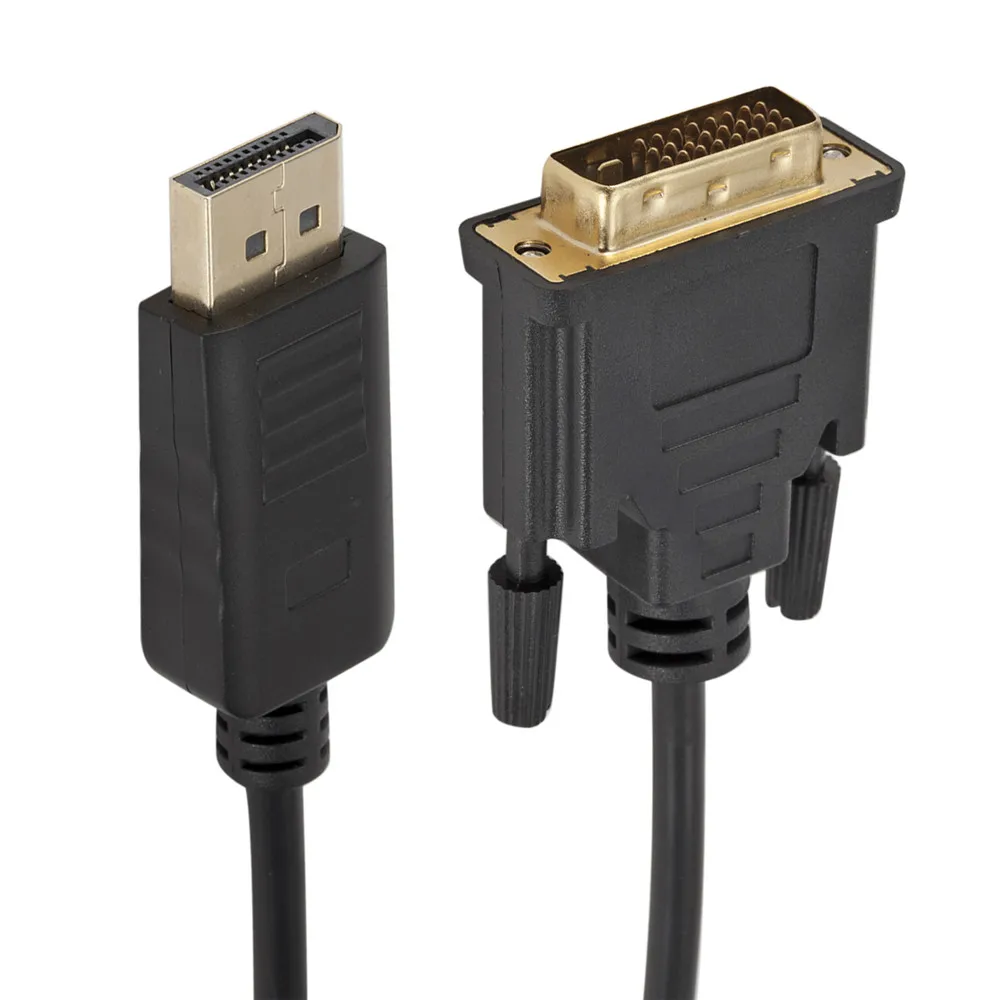6 футов 1 8 м профессиональный переходник DP DVI шнур высокого качества порт дисплея