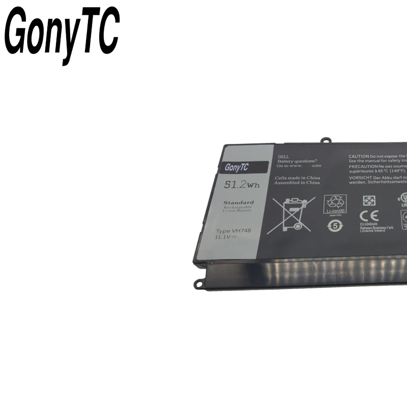 Оригинальный VH748 Аккумулятор для ноутбука DELL Vostro 5460 5470 5560 14 5480 Inspiron 5439 V5460D 1308 1318 5470D