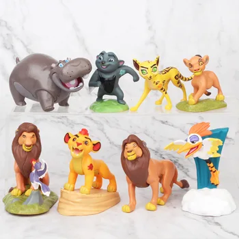 

8pcs/Set The Lion King Simba Pumbaa Timon Model Figure PVC Action Figures Collection Model Toy Christmas Gift For Kids Children