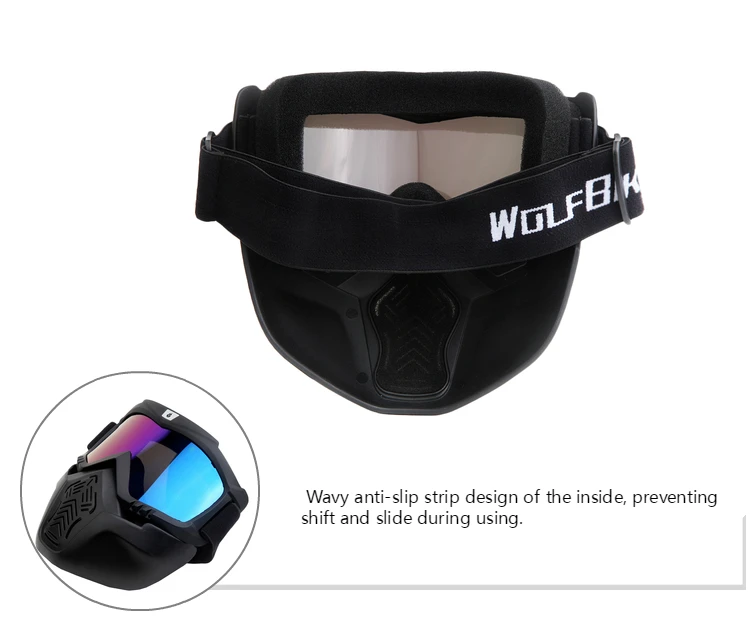 WOSAWE Для мужчин Для женщин лыжные очки с маской ветрозащитный солнцезащитные очки для сноуборда для снегохода спортивные очки для занятий на открытом воздухе