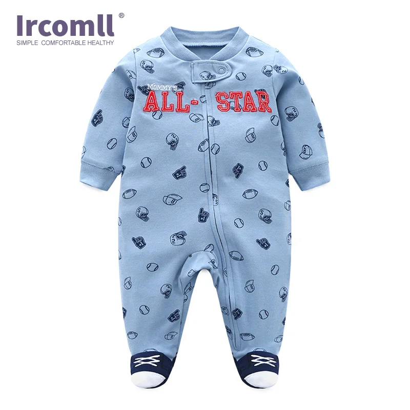 Ircomll детская одежда для новорожденных мальчиков и девочек 100% хлопок комбинезон с