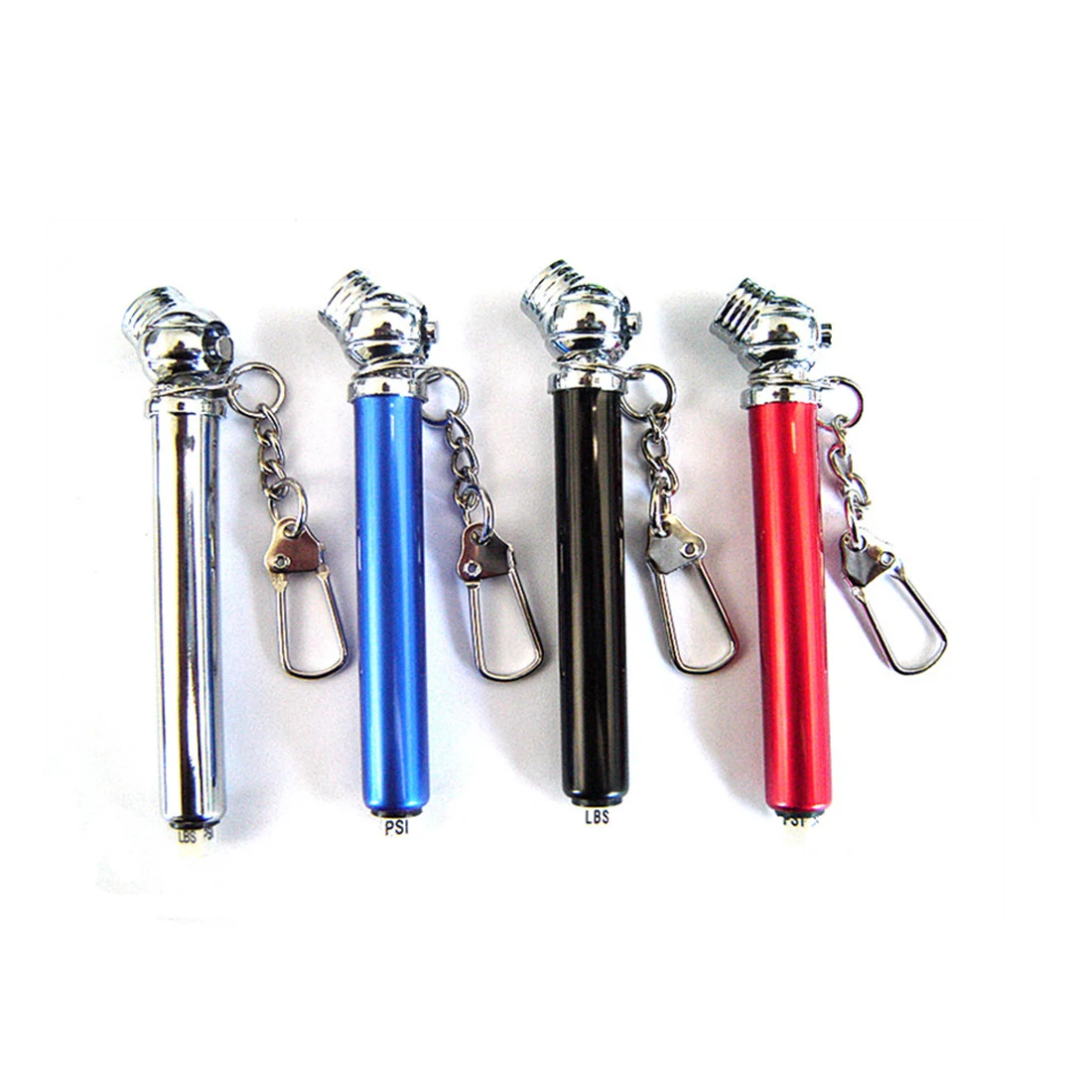 

New Portable Tire Air Pressure Test Gauge Pen Vehicle Car Motorcycle Tyre Test Meter Pen Silvery 5-50 PSI Diagnostic Tool