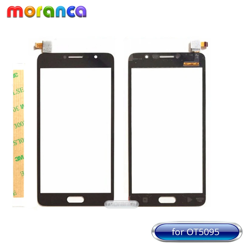 

10pcs 5.5'' for Alcatel Pop 4S Pop4s OT5095 5095 5095Y Touch Screen Digitizer Glass Sensor Panel Black Touchscreen + 3M Tape