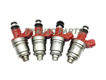 4 PCS Jecs Injetor De Combustível para Suzu-ki-JS28-2 15710-77EA0 Isu-zu 1.8 2.0 2.3 2.6 OEM 1571077EA0