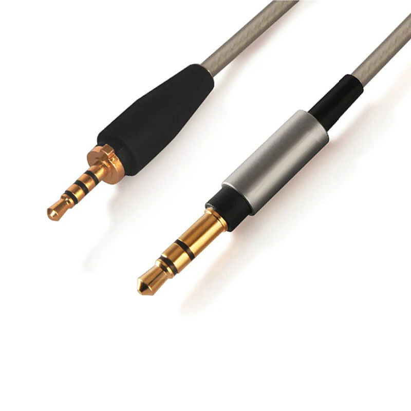 High quality silver plated upgrade audio cable cord Line For Sennheiser Urbanite XL on Over Ear Cable With Mic Volume Control
