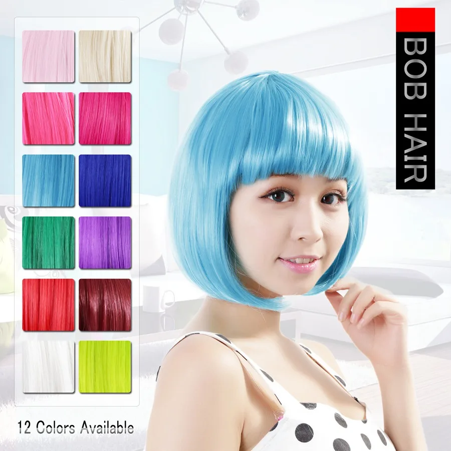 Popular Bob Style Wigs-Buy Cheap Bob Style Wigs lots from