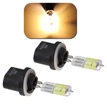 2 шт. 880 889 H27W галогенные лампы 27 Вт PGJ13 головной светильник s Автомобильные противотуманные фары Дневной светильник для бега автомобильный светильник для парковки DRL Желтый янтарь