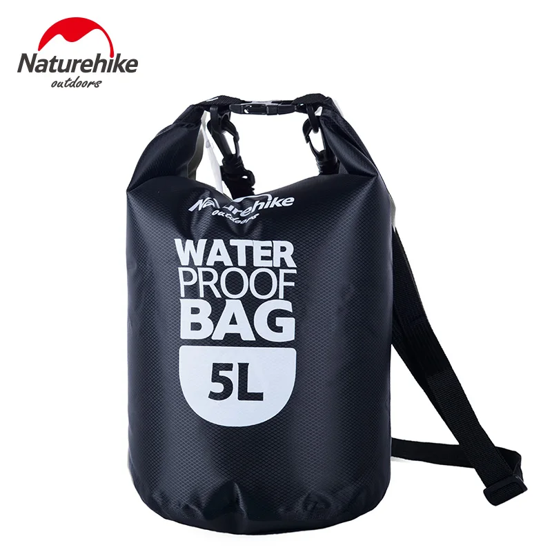 Naturehike 5L 20L 60L ультралегкий пакет для плавания сумка туризма отдыха на пляже, органайзеры для дрейфующих Водонепроницаемый сухой мешок Рафтинг сумка