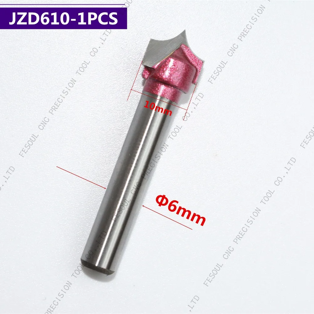 

6mm*10mm,1pcs,Free shipping CNC Machine Woodworking Milling Cutter,Tungsten Steel Solid carbide End Mill,NeedleNose Bit,MDF,Wood