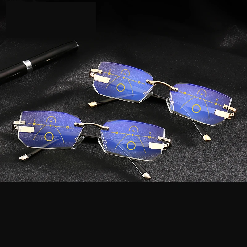

Progressive Multifocal glasses Transition Sunglasses Photochromic Reading Glasses Men Points for Reader Near Far sight diopter