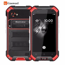 Blackview bv6000 смартфон 4 г lte водонепроницаемый ip68 4.7 “HD MT6755 Окта основные Android 7.0 Мобильный Сотовый Телефон 3 ГБ RAM 32 ГБ ROM 13MP