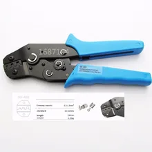 SN-48B Мини Европейский Стиль обжимной инструмент обжимные плоскогубцы 0,5-мм2 многофункциональный инструмент ручной синий