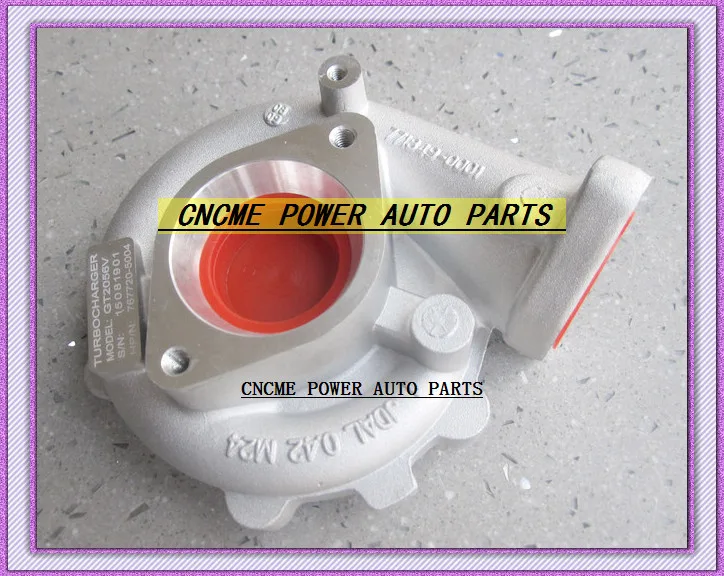 Корпус турбокомпрессора GT2056V 767720 5004S 14411 EB70A 14411EB70A для NISSAN D40 Navara Pathfinder YD25 YD25DDTi