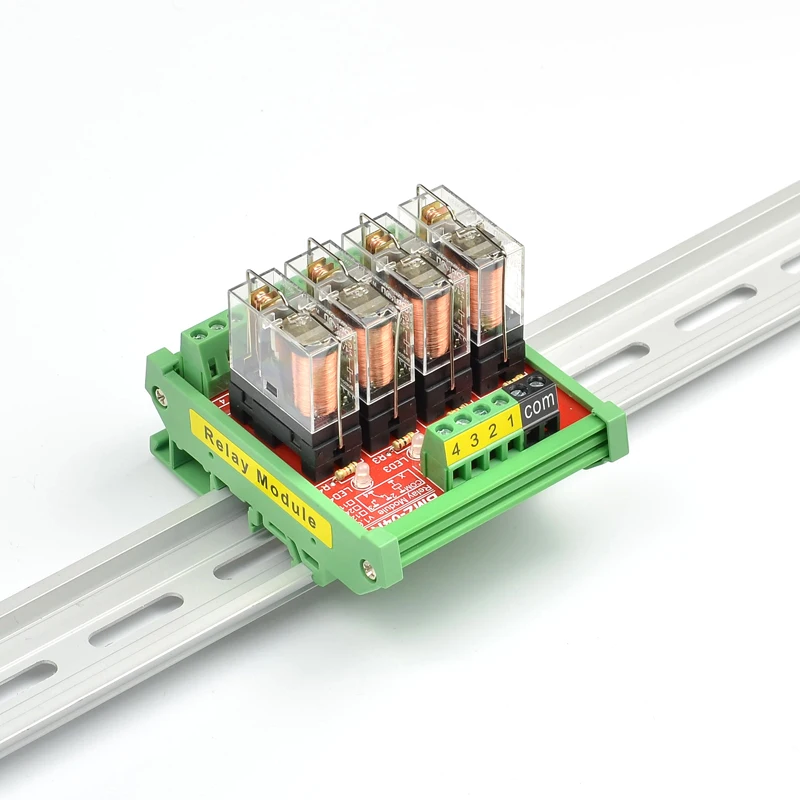 

4-way Relay Module 12V/24V Input Relay Module BMZ-04R1