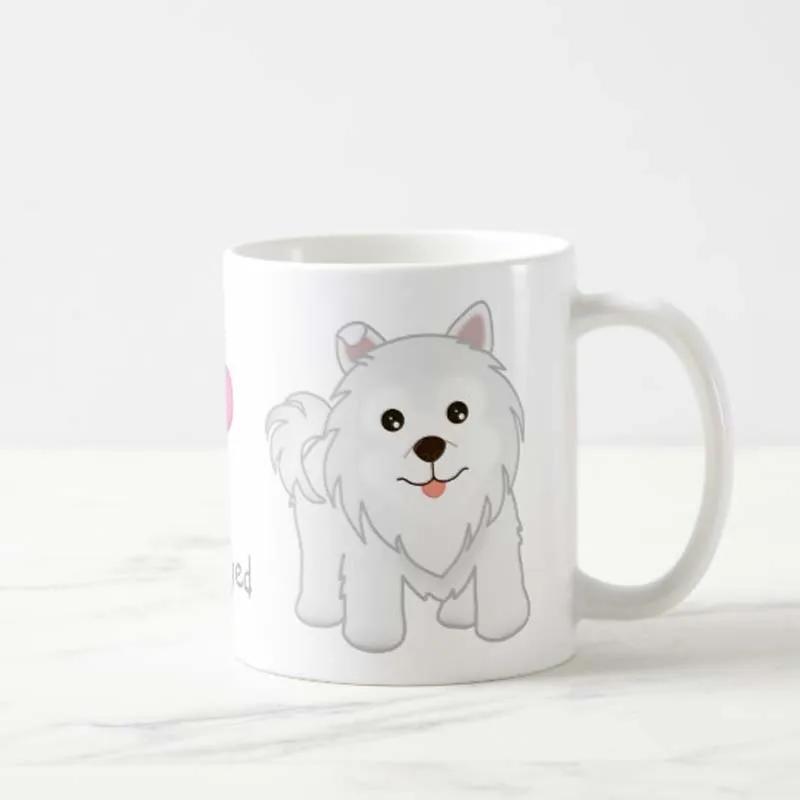 Кружка для влюбленных собак лучший Пудель папа когда-либо собака товары для щенков Подарочная кружка для кофе чайная чашка белая