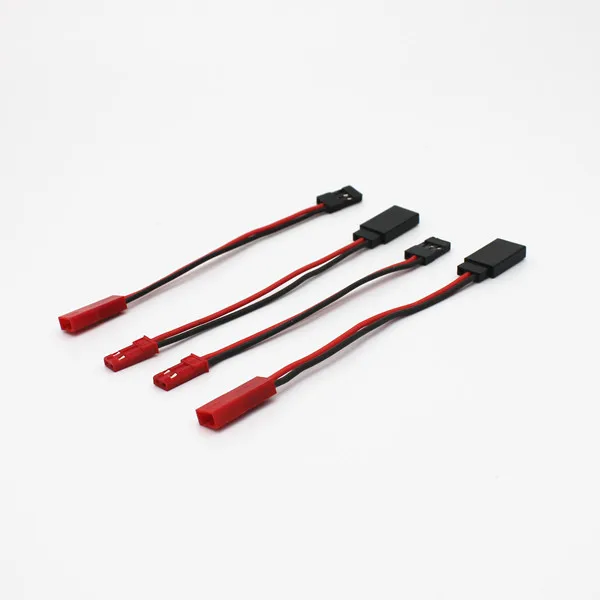 

10PCS Remote Control Battery Charger Plug Male Female JST to DuPont/JR/Futaba Charging Adapter Cable for RC Models Connector