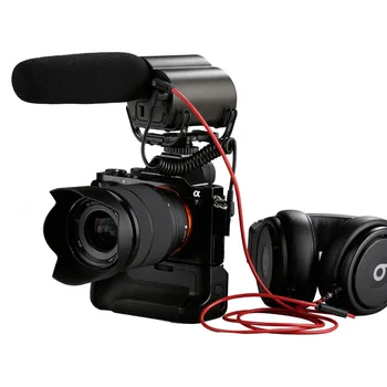 

Saramonic Vmic Video Mic Broadcast Quality Professional Audio Stereo Condenser Microphone for Canon Nikon Sony DSLR Camcorder