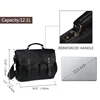 VASCHY Full Cowhide Leather Briefcase for Men Handmade Leather Messenger Bag Vintage Satchel 15.6 Laptop Business Shoulder Bag ► Photo 3/6
