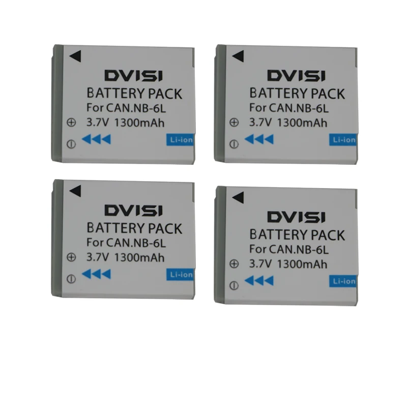 4 шт. литий-ионные аккумуляторы для Canon Power-shot SX520 HS SX530 SX600 SX610 SX700 SX710 IXUS 85 95 200 210 105 |