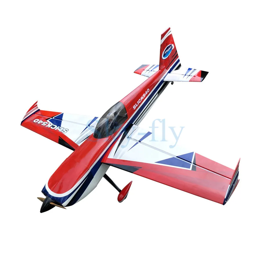 Slick540 78" 50cc Balsa Wood Fixed Wing ARF Gas RC Airplane 3D flight