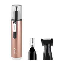 Kemei KM-6661 Multifunction Electric Nose Trimmer 3 In 1 Electric Vibrissae Device Cleaner Shaving and Hair Removal Razor