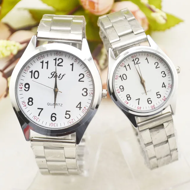 2018 new business casual men and women couples, Valentine's day watches, steel b 2018 new business casual men and women couples, Valentine's day watches, steel b