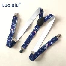 10 шт./лот) Mantieqingway Высокое качество подтяжки для женщин для мужчин регулируемый полосатые подтяжки и эластичные модные